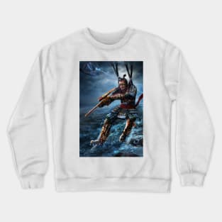 Steampunk Samurai Crewneck Sweatshirt